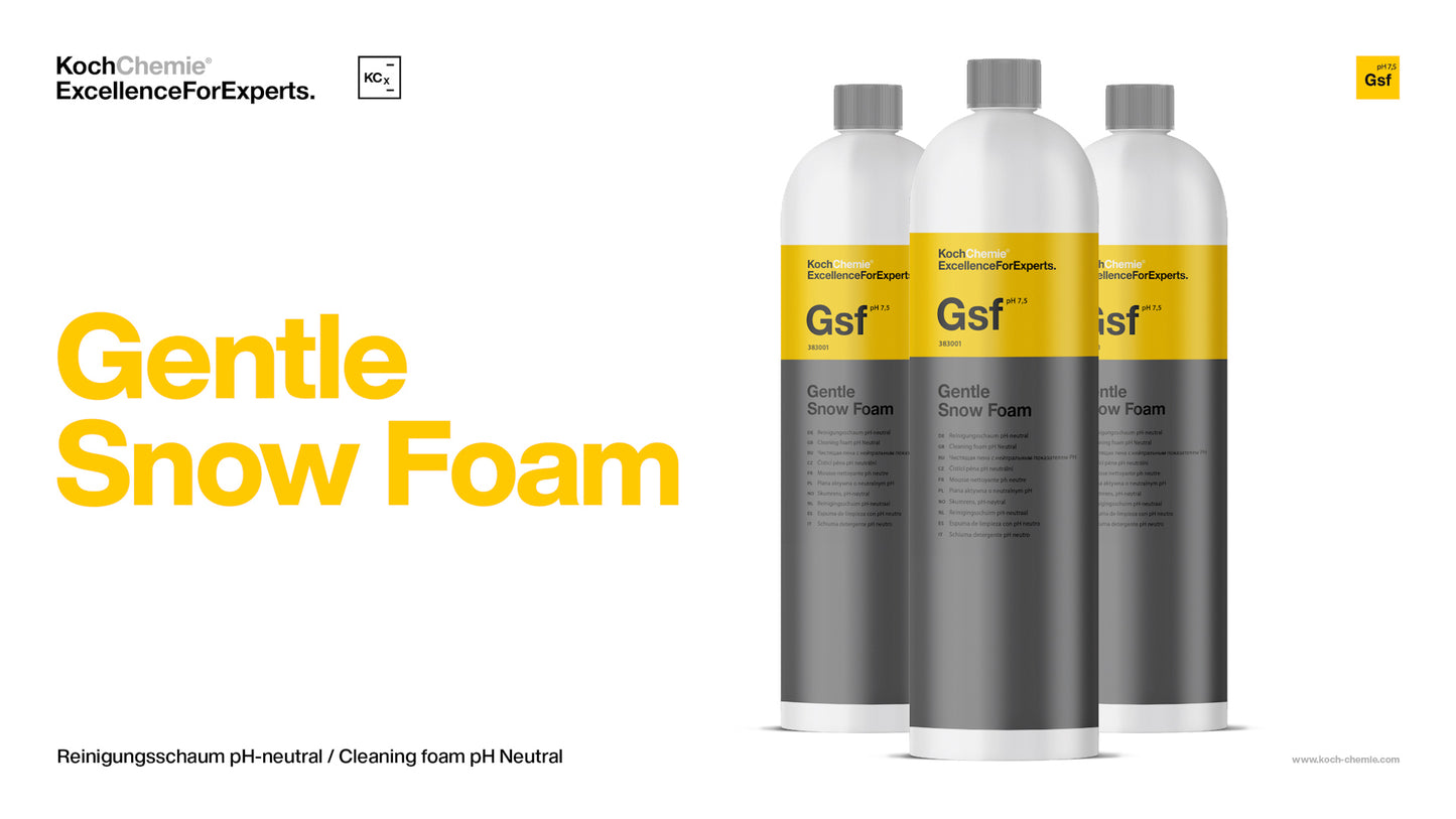 Gentle Snow Foam(中性泡洗剤、カーシャンプー)