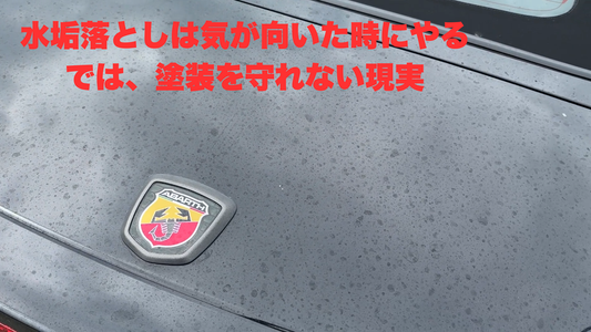 水垢落としは年1回のイベントじゃない——毎月のルーティンにしてほしい理由