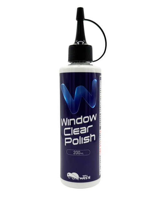 window clear polish ガラスに優しい油膜落とし剤 200ml
